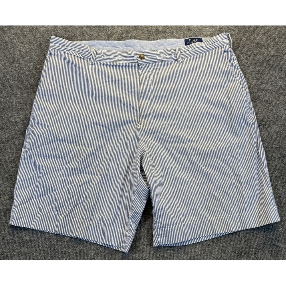 Polo Ralph Lauren Men's Size 40 Stretch Classic Fit Seersucker Shorts